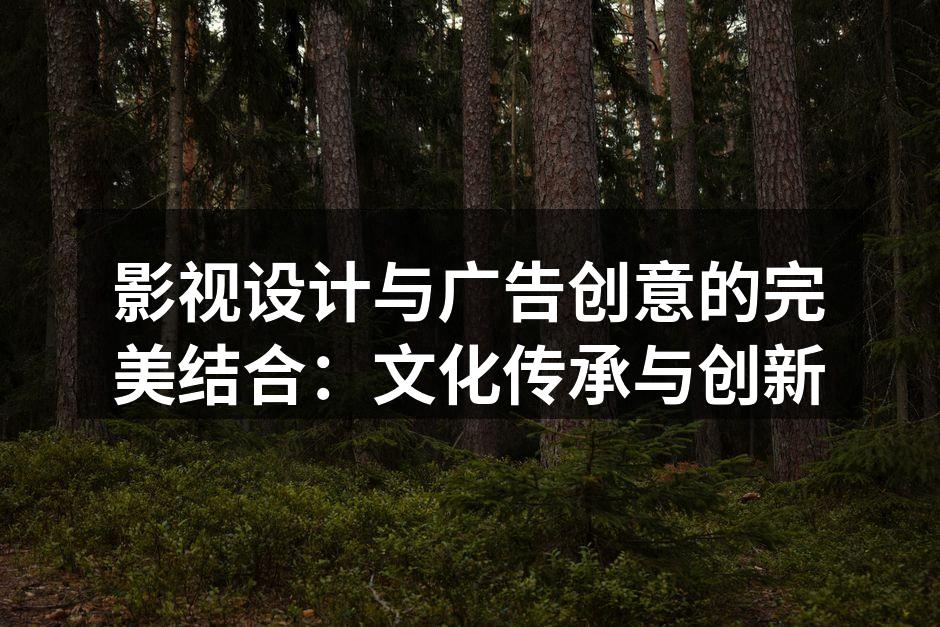 影视设计与广告的完美结合